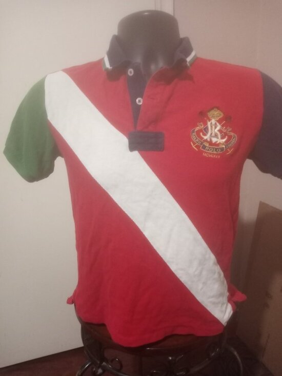 Polo Ralph Lauren Other - Polo Ralph Lauren Boys Red Big Crest Short Sleeve Polo Shirt Size S (8-10)